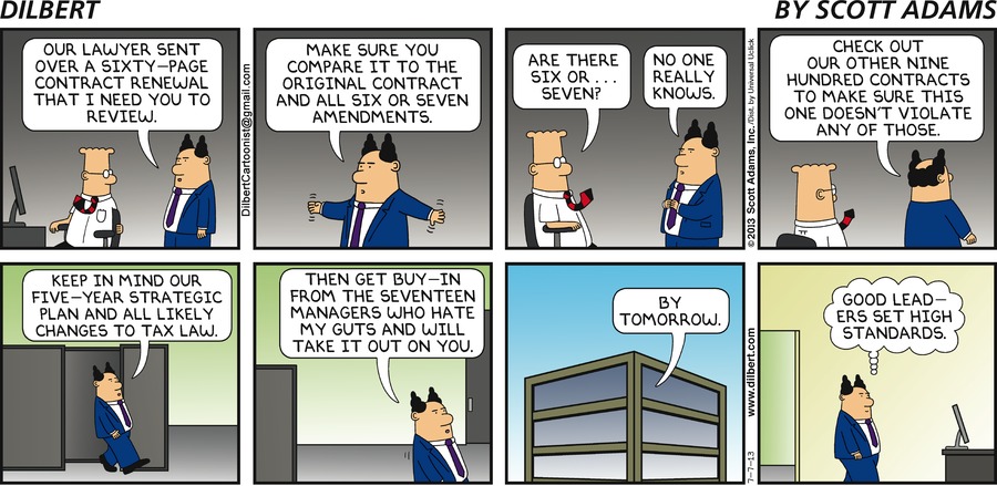 Dilbert Cartoon